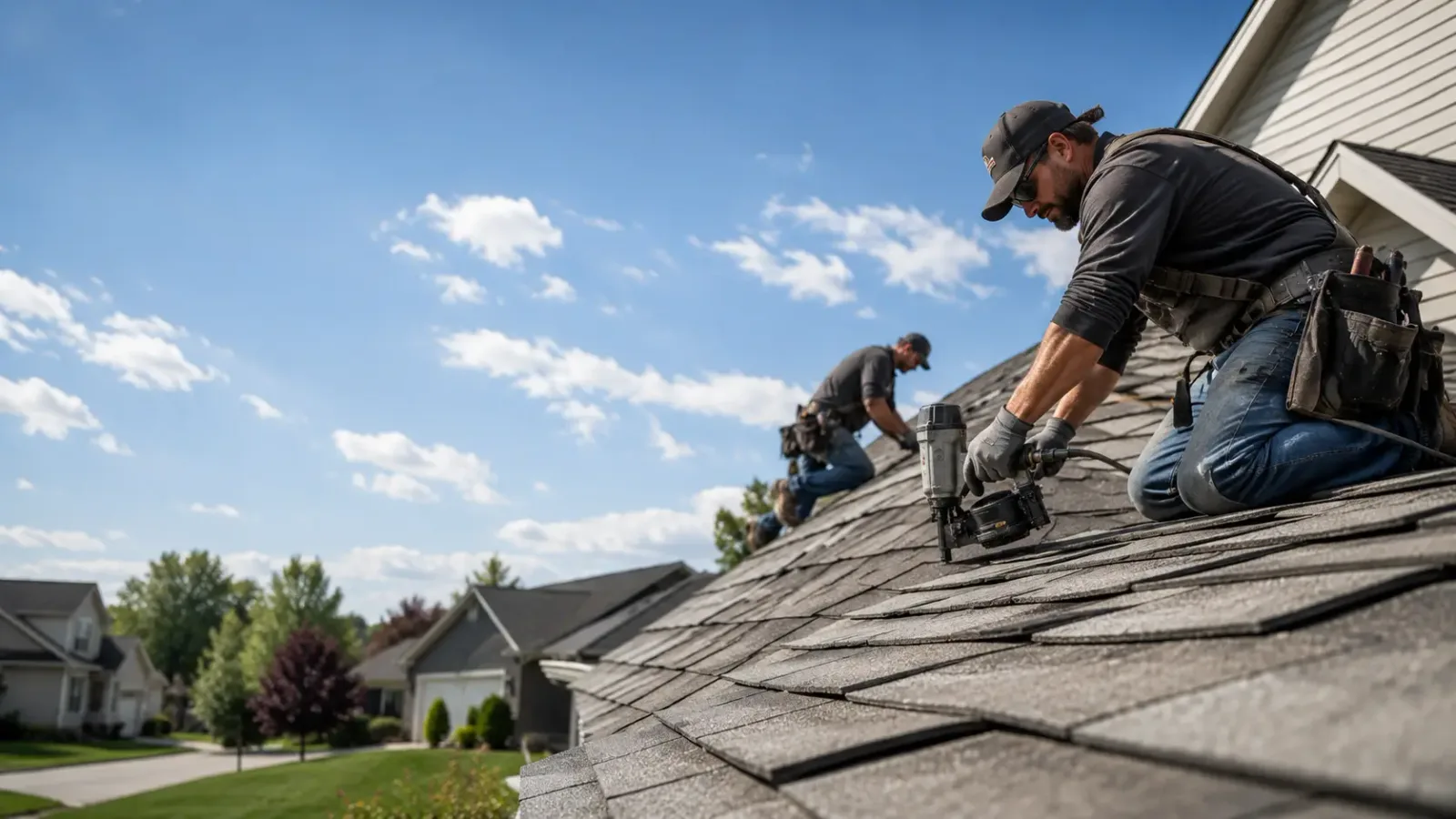 Storm Damage Roof Repair in Blue Mountain, AR near me